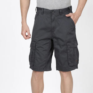 Pantalones Cortos Cargo de Verano con Logotipo Personalizado, Color Liso, 100% Algodón, Pantalones Cortos Deportivos Casuales para Hombre, Pantalones Cortos Esenciales - Product Image 1