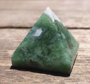 งานฝีมือแกะสลักจากหินอัญมณีมอสอาเกตแร่กึ่งมีค่าธรรมชาติสำหรับตกแต่งบ้านและใช้ในรถไฟเหาะ - Product Image 3