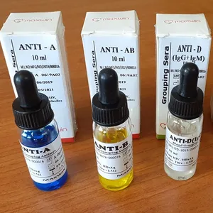 Monoclonal Anti A Anti B Blood Grouping Reagents Suppliers | Blood Typing Test Prices