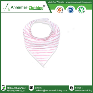 Custom Printed Cotton Baby Bandana Bibs - Product Image 5