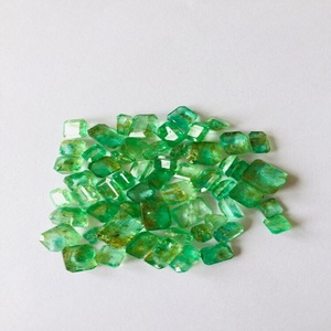 Émeraude naturelle de qualité AAA, pierre précieuse en vrac, couleur verte excellente, taille émeraude avec lustre AAA, certifiée par IGI pour la fabrication de bijoux - Product Image 4