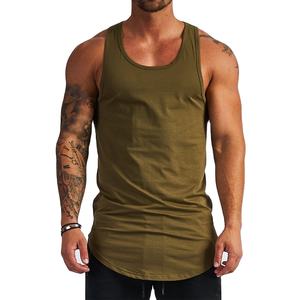 Vente en gros bon marché débardeur pour hommes vente de logo personnalisé et concevez votre propre marque chemise de haut d'exercice nouvelle tendance - Product Image 4