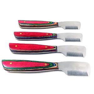 Kit de toilettage pour animaux domestiques, dernier modèle de couteaux à rayures pour animaux de compagnie, Logo personnalisé fabriqué au Pakistan, - Product Image 1