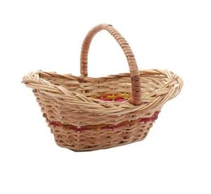 Look classique rotin canne fait à la main rotin naturel isoler panier de pique-nique en osier pour voyager à l'extérieur - Product Image 1