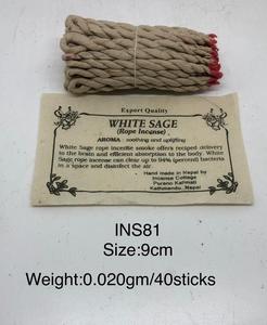 Cuerda de incienso de salvia blanca, nepalí - Product Image 1