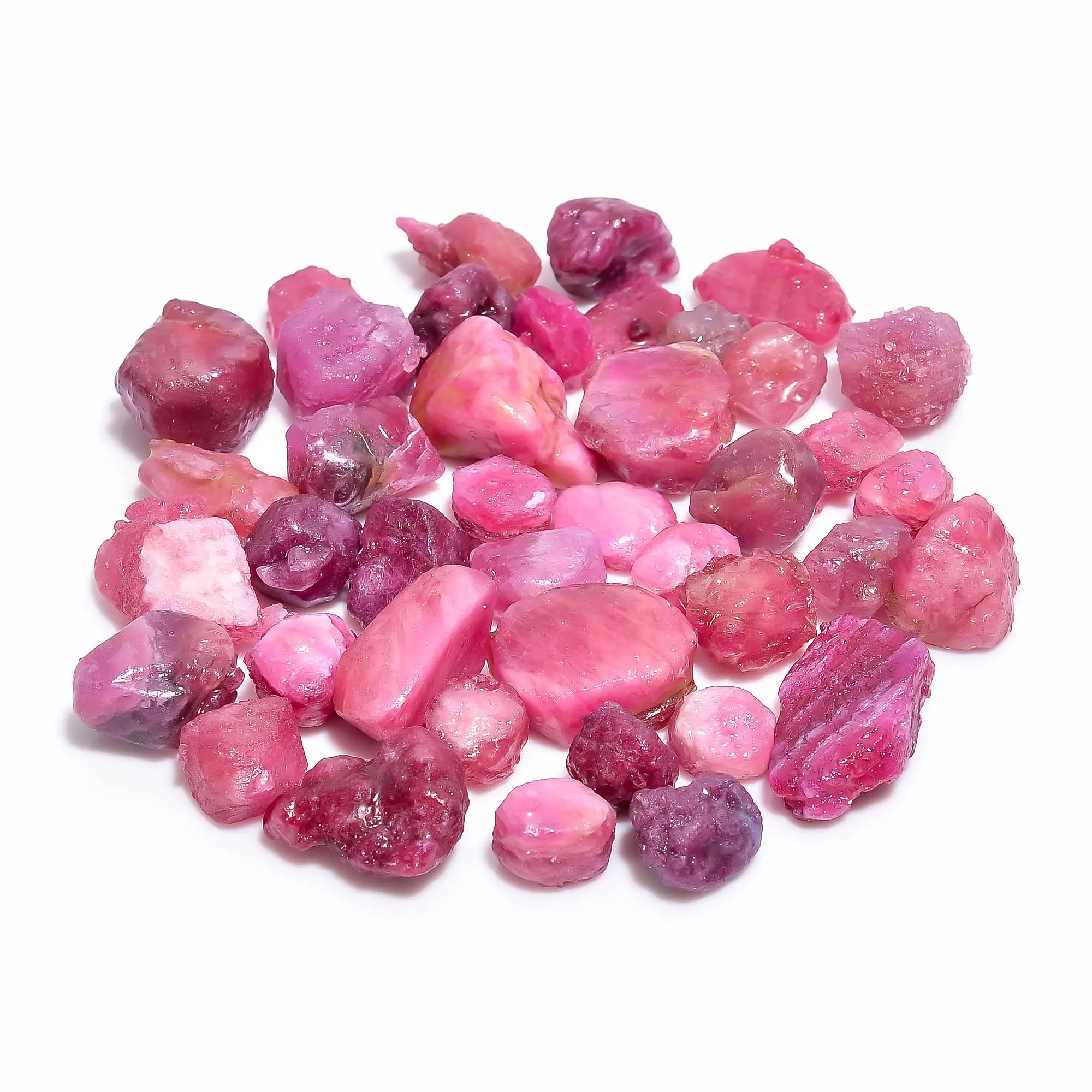 Natural Ruby Raw Gemstone Wholesale Rough Crystals rough red fluorite Specimen Crystal Rough Stone For Bulk Orders