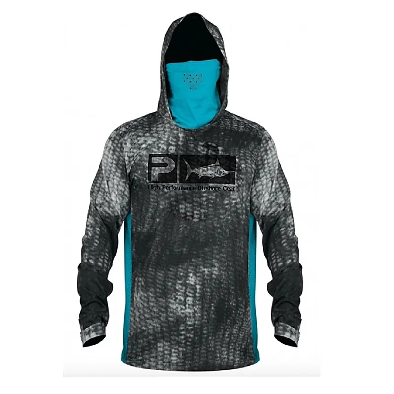 upf 50+ quick-drying fishing shirts long-sleeved custom design hooded fishing hoodie fishing wear