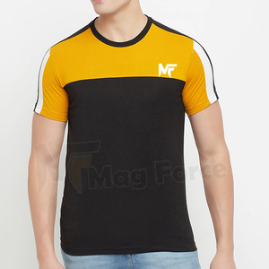 T-shirt professionnel en coton uni pour homme, nouveau design, écologique, vente en gros, streetwear, 300g, respirant, coupe classique - Product Image 3