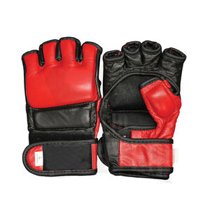 Guantes de boxeo Muay Thai MMA para hombre de alta calidad Material de cuero de diseño personalizable - Product Image 4