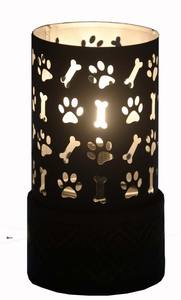 Urne funéraire à bougie en métal de style américain pour commémoration d'animaux domestiques - Product Image 3