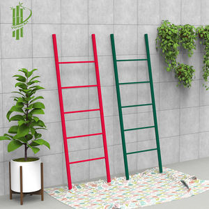 [Produits de salle de bain] support d'échelle en bambou, étagères modernes multicolores colorées, échelles de décoration, meubles fabriqués au Vietnam, respectueux de l'environnement - Product Image 4
