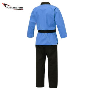 Uniforme de Taekwondo Poomsae, uniformes de Taebek Dan, artes marciales MMA, Taekwondo, entrenamiento de Kickboxing, gimnasio, escuela y academia - Product Image 2