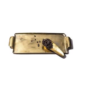 Bandejas DE SERVICIO DE Metal con acabado dorado de diseño recién llegado para hoteles, restaurantes y artículos de cocina para el hogar para servidor de Pasta - Product Image 1