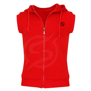 Sweat à capuche pour hommes, sans manches, personnalisé, de haute qualité - Product Image 2