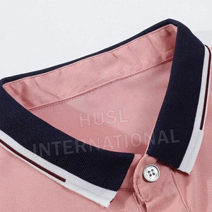 เสื้อโปโลชายคุณภาพสูงสำหรับสตรีทแวร์ ขายส่งราคาดีที่สุด มีไซส์ใหญ่ คอปกพับได้ - Product Image 2