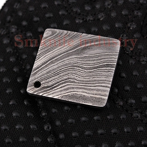 Custom Fancy Hand Made Necklace Damascus Steel Necklace/Pendant Jewelry(Jw06) - Product Image 2