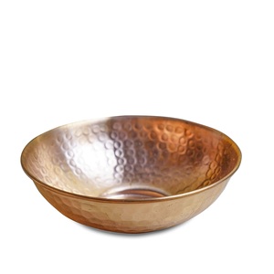 Manufacturer Metal Pure Copper Hammered Bowl <b>Dinnerware</b> Copper Bowl Round Shape Bowl for Hot Sale Product - Product Image 5