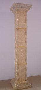 Diamant chaud cristal perlé haute qualité fantaisie podium nickelé cristal perlé Style moderne Unique luxe podium pour scène - Product Image 6