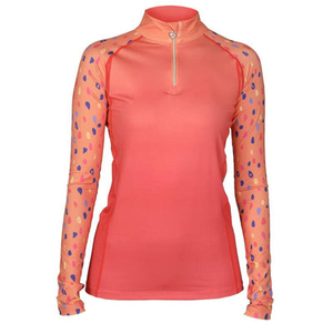 OEM New Arrival Bulk Quantity Women's <b>Long</b> <b>Sleeve</b> Equestrian <b>Base</b> <b>Layer</b> Sportswear NCI Custom Logo Factory-Made Oversized Design - Product Image 2