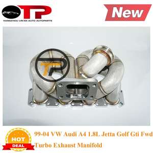 OTP 3mm SUS304 Épais Calendrier 42 Tur bo Collecteur Tuyau D'échappement pour A4 1.8L Jetta Golf Gt1 Fwd 99-04 - Product Image 3