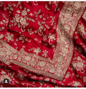 Designer Collection 2024 Femmes Soie Saree Georgette Fil Séquence Broderie & Badala Zari Travail pour Mariage & Fête Porter - Product Image 2