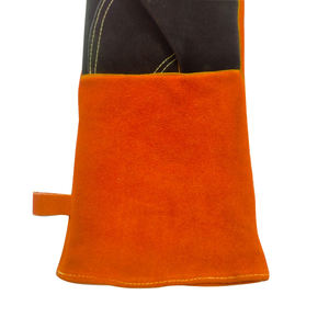 2025 nuevos guantes de soldadura personalizados para hombres, cuero de piel de oveja de vaca, impermeables, anticalor, para usuarios de mano izquierda y derecha - Product Image 4