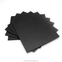 Feuilles de papier noir stratifié en carton noir, facile à couper et à plier