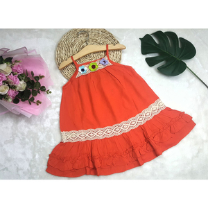 Children's Party Girls Cotton Dress Summer Autumn Fashion Dress - Product Image 1