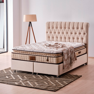 Colchón de espuma viscoelástica con muelles de doble cara, colchón de muelles con muelles de espuma viscoelástica de doble cara, en caja - Product Image 2