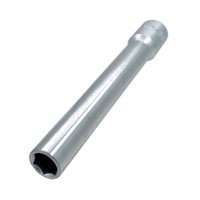 3/8" Dr. Douilles extra profondes - Qualité industrielle et bricolage, personnalisables OEM/ODM/OBM, finition satinée, fabriquées à Taïwan