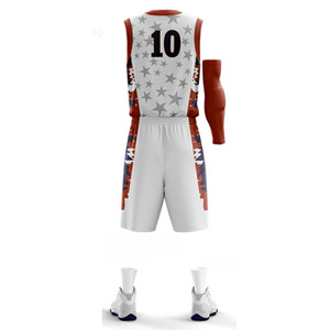Custom Men high quality New arrivals Men's basketball club V-neck jersey breathable set for club playing game basketball uniform - Product Image 6