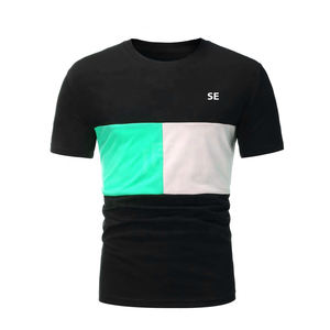 T-shirts décontractés à manches longues et col rond pour hommes, personnalisables en gros, 100 % coton, écologiques, séchage rapide, pour l'été – Direct Usine - Product Image 4