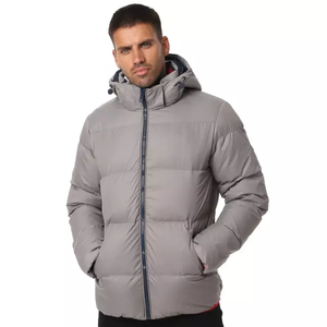Veste d'hiver décontractée pour hommes coupe ajustée fermeture éclair complète imperméable respirant polyester d'excellente qualité grande taille coupe-vent - Product Image 6