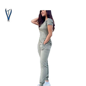 Uniforme médical de qualité supérieure pour femmes, uniforme médical avec poche cargo, ensembles de soins infirmiers, pantalons de travail, uniformes de travail - Product Image 4