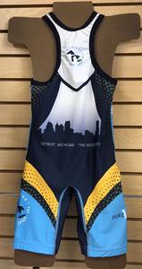 Custom Made Sublimated Spandex/Cotton Wrestling <b>Apparel</b>-Quick Dry Lightweight & Eco-Friendly - Product Image 5