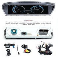 Aucar 8.8 "Voiture Multimédia Android 10.0 pour BMW Série 5 E60 E61 E63 E64 E90 E91 CCC CIC Radio Stéréo GPS Navigation Tête Unité