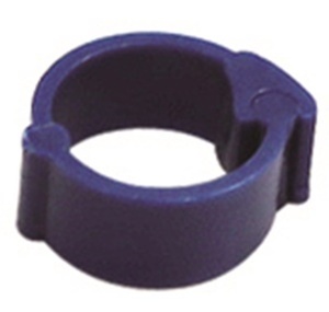 Anneaux de patte en plastique 245-L durables et légers pour volailles, pigeons et oiseaux - Crown - Product Image 1
