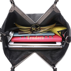 Sacs à bandoulière en cuir tissé vintage pour femmes, sacs à main de voyage - Product Image 4