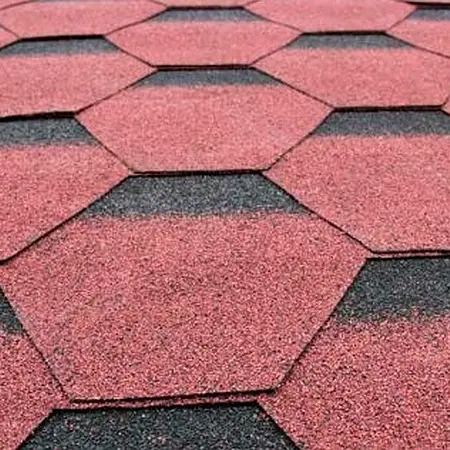 Waterproof Beautiful Cheap hexagonal asphalt roof shingle - Sim Shingles - Hexagon