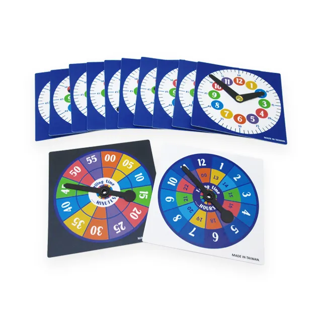 Kids educational learning clock for teaching time