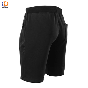 Pantalones cortos deportivos personalizados de alta calidad para hombre, Shorts de verano para correr, gimnasio, color negro, venta al por mayor - Product Image 3