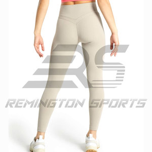 High Quality Women Custom Yoga Pants Without <b>Pockets</b> Sports <b>Leggings</b> <b>Workout</b> Stretch Breathable Women <b>Leggings</b> - Product Image 2