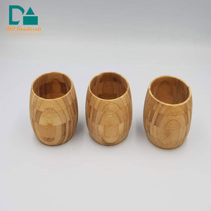 Taza de bambú Natural de Color Natural, taza de bambú de diseño básico, fabricada en Vietnam - Product Image 4