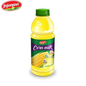 น้ำนมข้าวโพด500มล. ธรรมชาติขวด PET ฉลากส่วนตัวผู้ผลิตเครื่องดื่ม OEM ODM - Product Image 1