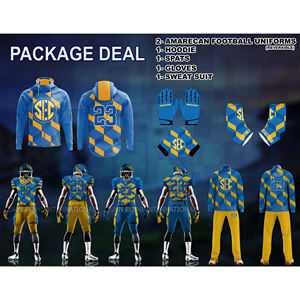 PAQUETE DE OFERTA Superventas Fútbol americano TRANSPIRABLE Venta al por mayor Clubes y equipos de fútbol americano Uniforme de alta calidad UNISEX - Product Image 3