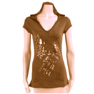 Sudadera con capucha para mujer, con estampado - Product Image 2