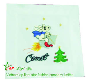 Serviettes de cocktail brodées de produits chauds frais du Vietnam pour les fêtes - Product Image 2