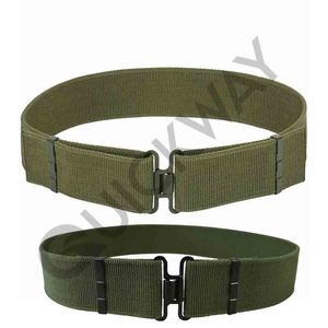 Adjustable Green Utility Webbing <b>Belt</b> for <b>Work</b>, Outdoor, Casual or Adventure Use Durable Nylon Waist <b>Belt</b> - Product Image 4