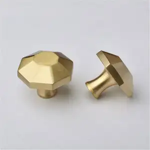 Brass Knob Dresser Knobs Pulls Drawer Pull Handles Unique Kitchen Cabinet Pulls Door Knob Handle Modern Furniture Hardware Decor