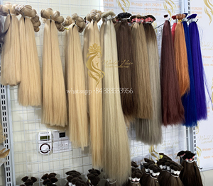 Vente chaude WORLDHAIR Extensions de Cheveux Humains Remy Vietnamiens pour Femmes 100G Toutes les Couleurs et Longueurs avec Machine Double Trame - Product Image 6